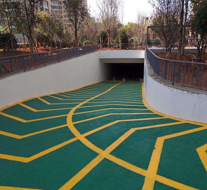 環(huán)氧車庫(kù)坡道，防滑地坪
